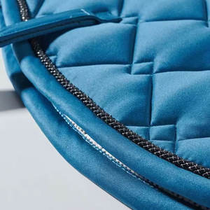 ชุดแผ่นอานม้าผ้าฝ้าย100% แผ่นรองอานม้าแบบกำหนดโลโก้ได้เองดีไซน์ใหม่ - Product Image 4