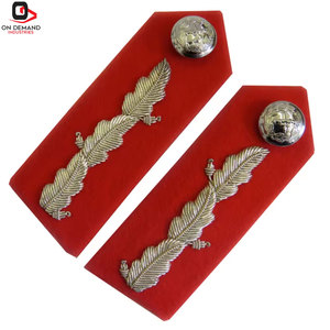 Factory Direct Sale <b>Sew</b>-<b>On</b> Embroidered Shoulder <b>Patches</b> with 3D Design Premium Canvas Fabric High Detail Long Lasting Quality - Product Image 4