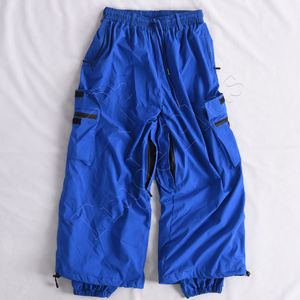 2025 Unisex Winter Men Waterproof Baggy <b>Ski</b> Wear Oversized <b>Snowboarding</b> OEM Waterproof Breathable Fully Seam Sealed Bib <b>Ski</b> Pant - Product Image 1