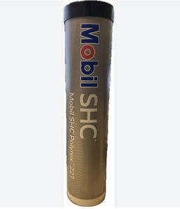 Mobil SHC polyrex 221น้ำมันหล่อลื่นป้องกันการสึกหรอสีขาว10แพ็ค14ออนซ์ - Product Image 1