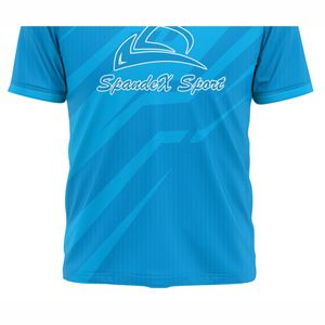 Concevez votre propre t-shirt à manches courtes en polyester/coton décontracté pour homme avec des impressions personnalisées - Product Image 5