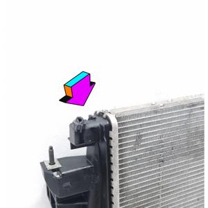 Radiador de Agua ALFA ROMEO Serie Stelvio (949_) 50541817 463 35 692, 552 75 156 Diésel 2200 (16>) - Product Image 3
