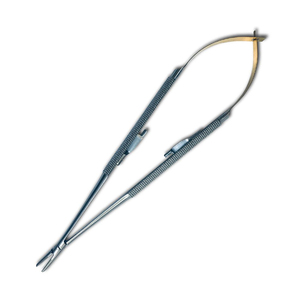 Fórceps rectos Castroviejo, instrumentos de microcirugía de 5,5 ", fórceps quirúrgicos para orejas, ojos, nariz y garganta - Product Image 4