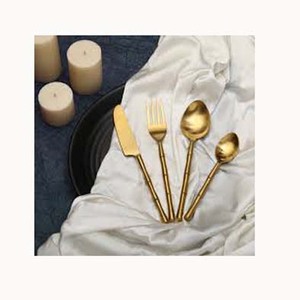 Elegant Hand Crafted Thick Round Handles Stainless Steel Salad Serving Set Silver Plated <b>Plain</b> Salad Spoon & Fork Serving Set - Product Image 3