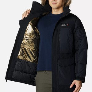 Doudoune Parka Décontractée à Capuche Homme OEM ODM 2026 de Couleur Unie, Respirante et Personnalisable pour l'Hiver - Product Image 3