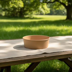 ชามกระดาษคราฟท์เคลือบ PE ขนาด 24 ออนซ์ 750 มล. รูปทรงกลม - Product Image 3