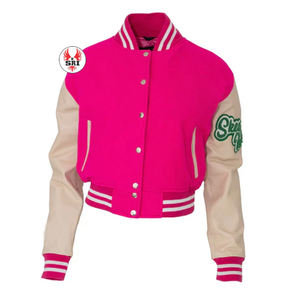 Chaqueta Universitaria para Mujer, Bordado Genuino Alpha For Kapa, Diseño Icónico Transpirable, Prenda Exterior, Artículo Griego, Chaqueta Universitaria de Hermandad - Product Image 2