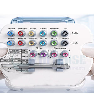 Kit de Destornilladores de Precisión para Implantes, 16 Piezas, Coloridos, 10-70 NCM, Destornilladores de Trinquete, Herramientas de Reparación de Implantes, Precio al por Mayor - Product Image 1