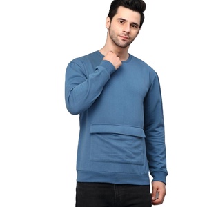 Sudadera de poliéster 100% para hombre y mujer, jersey de manga larga con cuello redondo y diseño personalizado, ropa de moda Unisex, venta al por mayor - Product Image 1