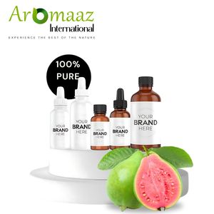 Huile de goyave liquide pressée à froid certifiée biologique 100% Pure Anti-âge huile de soin pour la peau Fabricant et grossiste Inde - Product Image 3
