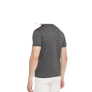 Venta al por mayor de camisetas de hombre 100% algodón personalizado serigrafía estilo casual ajuste suelto logotipo frontal diseño de patrón de letras - Product Image 5