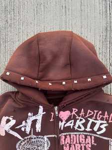 OEM Customizable 100% High Quality <b>Men's</b> Classic Pullover <b>Hoodie</b> 280-300 Gsm Fleece (Cotton-Polyester Blend) Digital <b>Lined</b> - Product Image 3