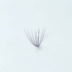 ขนตาปลอม Promade Fans Lash ต่อขนตาจากเกาหลี ทำจากเส้นใย PBT ให้ความเป็นธรรมชาติ ยาว หนา งอนแบบไขว้ ก้านสั้น ผลิตด้วยมือในเวียดนาม สำหรับแต่งหน้า - Product Image 5