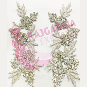 Tela de Encaje con Lentejuelas Bordadas Planas de Lujo, Material para Coser, Diseñado para Prendas de Novia Elegantes y Vestidos de Novia - Product Image 5