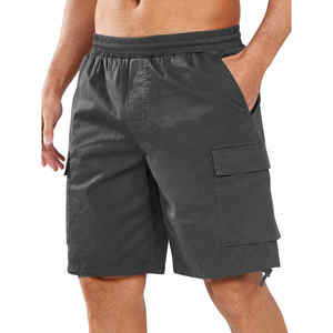 Shorts pour hommes de nouveau style Shorts cargo légers à séchage rapide avec 6 poches jogger/short de jogging - Product Image 1