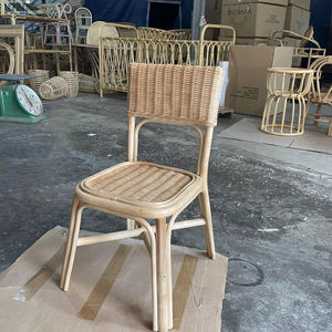 High quality Outdoor furniture from Natural Rattan cane and core <b>Chair</b> set Durable Stackable <b>Garden</b> <b>Chairs</b> with umbrellas - Product Image 1