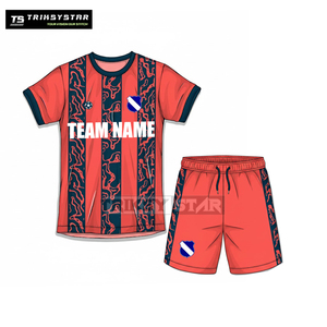 Uniforme de Entrenamiento de Fútbol con Diseño Único, Manga Corta, Impreso, Transpirable, de Secado Rápido, Ropa Deportiva de Alta Calidad y Rendimiento - Product Image 1