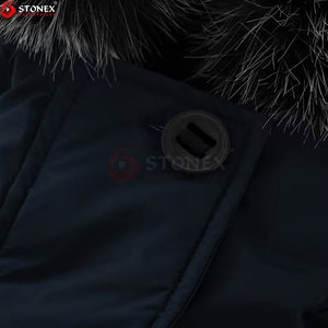Nuevo Abrigo Parka con Capucha para Mujer, Talla Grande, Cálido para Invierno 2025, Transpirable, 100% Poliéster, Servicio OEM de Pakistán - Product Image 5