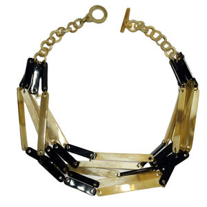 Collier en corne pour femme, fait main, en gros, présenté par SCI, collier en corne, bijoux faits main, pendentif népalais - Product Image 4