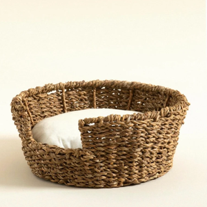 Tendance chaude pour 2023 Lit pour animaux de compagnie en herbe de mer naturelle tissée de haute qualité pour chats chiens Meubles pour animaux de compagnie Fabriqué à la main au Vietnam - Product Image 6