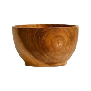Acacia Wood Serving <b>Bowl</b> Fruit or Salad Boat Shape Style <b>Large</b> <b>Mixing</b> <b>Bowl</b> for Fruits by glowin fashion - Product Image 3