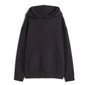 Prix compétitif 2025 qualité supérieure couleur noire confortable bonne vente nouveaux hommes sweats à capuche surdimensionnés - Product Image 5