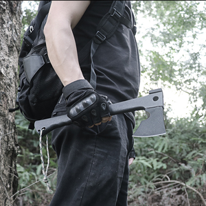 Hacha Táctica de Alta Calidad, Diseño Dragón Fénix, Grado Industrial, Parte Trasera Plana, Personalizable, OEM, Acero con Alto Contenido de Carbono - Product Image 6