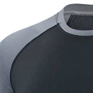 Maillot de bain à manches longues pour homme - Impression numérique, séchage rapide, respirant, tissu Spandex/Polyester 220 grammes pour le surf - Product Image 3