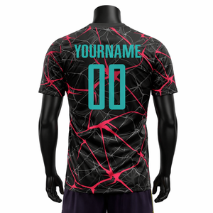 Uniforme de Fútbol Personalizado al por Mayor, Camiseta y Pantalones Cortos de Secado Rápido, Transpirables, para Entrenamiento y Partido, Marca Privada - Product Image 3