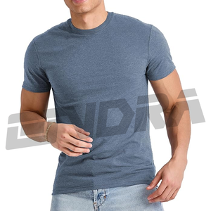 ร้านค้าเสื้อยืดผู้ชายออนไลน์ราคาที่ดีที่สุดเสื้อยืดแฟชั่นลำลองผ้าฝ้ายนุ่มใส่ได้ทุกวันเครื่องแต่งกายแนวสตรีทอินเทรนด์ที่จำเป็น - Product Image 1