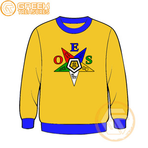 Commande personnalisée de l'étoile de l'Est sweat-shirt brodé en molleton de coton pull de haute qualité vêtements grecs OES sweat-shirts - Product Image 1