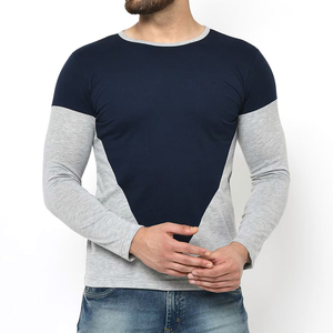 Cao Cấp Cascul Bó Raglan Số Lượng Lớn O Cổ <span class=keywords><strong>T</strong></span>-Shirts Làm Cho Màu Sắc Riêng của Bạn Dài Tay Áo Cotton Tees Trắng/Đỏ Được Trang Bị Mùa Hè Người Đàn Ông Áo Sơ Mi - Product Image 1
