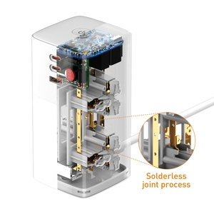 LDNIO SC4383 파워 타워 멀티탭 4구 콘센트 & 1 USB+2C 포트 코드 파워 스트립 - Product Image 6