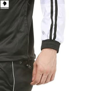 Survêtement de jogging personnalisé pour hommes, pantalon d'entraînement de gymnastique, vente en gros de divers modèles, matériau en laine, taille élastique, devant plat, décontracté, OEM - Product Image 4