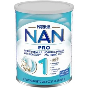 นมผงเนสท์เล่ แนน 1 โปร สำหรับทารก ผสมธาตุเหล็ก - Product Image 1