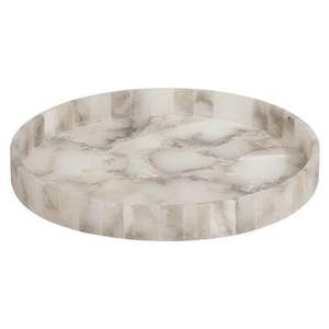 HOT SELLING Resin Calacatta Gold Vanity Tray Luxury <b>Decorative</b> Tray for Bathroom and Home Display FOR SALE - Product Image 4