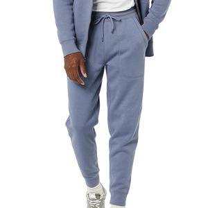 Service OEM, fabriqué en usine, pantalon de survêtement décontracté de haute qualité en coton molletonné à taille haute avec poche, pantalon droit d'hiver - Product Image 3