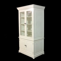 Armoire provinciale française vitrine de Style européen reproduction antique bibliothèque en bois meubles de maison armoire de salon