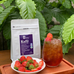Vietnam <b>Coffee</b> <b>Beans</b> KAFIL Blend 70 Robusta 30 Arabica Honey Process Medium Dark <b>Roast</b> Premium Sweet Hot Cold Brew Bag Wholesale - Product Image 1