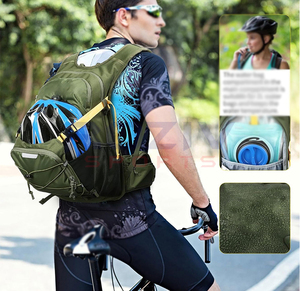 Nueva Mochila de Ciclismo Impermeable Personalizable, 25L de Capacidad, Correas Ajustables, Amplio Espacio de Almacenamiento para Aventuras al Aire Libre - Product Image 3
