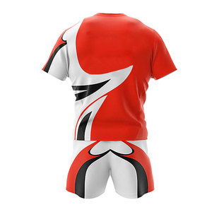 เครื่องแบบรักบี้ผลิตจากวัสดุโพลีเอสเตอร์ชุดรักบี้ - Product Image 2