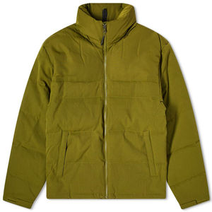 Chaqueta de plumón ligera con cuello alto y cremallera, estilo streetwear, extragrande, para hombre, invierno 2026 - Product Image 3