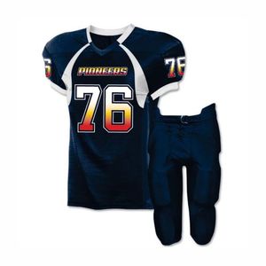 Uniforme de camisetas de fútbol americano, diseño personalizado de calidad, venta al por mayor, para práctica juvenil, sublimación - Product Image 6