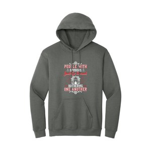 Coton mélangé 260-300 + lourd GSM à capuche décontracté kangourou poche bouddha poitrine impression personnalisable couleur hiver saison Logo avant - Product Image 2