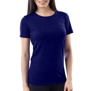 T-shirt en coton imprimé avec logo personnalisé pour femmes épais surdimensionné ajusté manches tombantes vêtements courts décontractés grande taille BD - Product Image 2