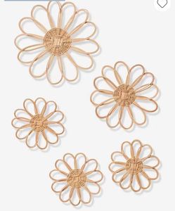 Décoration murale moderne en rotin avec finition élégante parfaite pour les espaces de restauration des appartements et les intérieurs inspirés de la ferme - Product Image 5