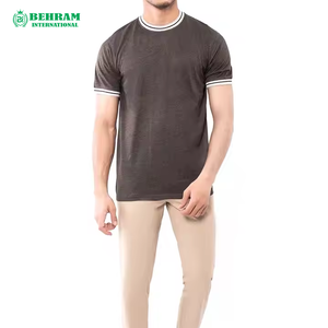 T-shirt décontracté imprimé pour homme 100% coton, coupe ample, respirant, séchage rapide, écologique, anti-boulochage, tissu 220g, haute qualité - Product Image 1