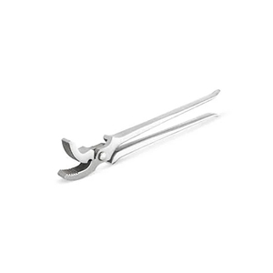 Vente en gros de poudre noire forgée, instrument vétérinaire fait à la main de maréchaux de maréchaux droits avec mâchoire incurvée à prise ferme - Product Image 4