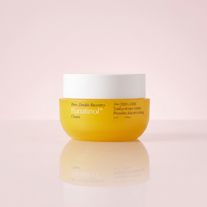 Derladie Crema Facial Coreana de Noche Doble Recuperación para Marcas de Poros, con Agua de Plátano y Pantenol, Humectante Cremosa Calmante para la Barrera Cutánea - Product Image 1