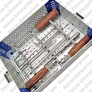 Juego de tornillos de compresión ortopédicos sin cabeza para cirugía de columna, kit de tornillos Herbert canulados manuales - Product Image 2